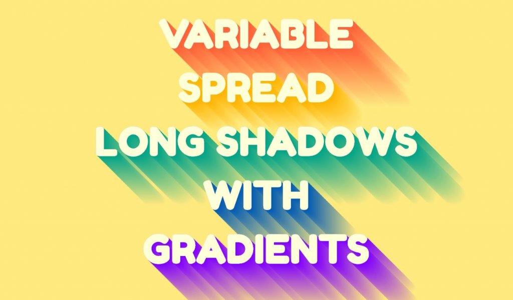 Variable Longshadow with Gradient Mixin