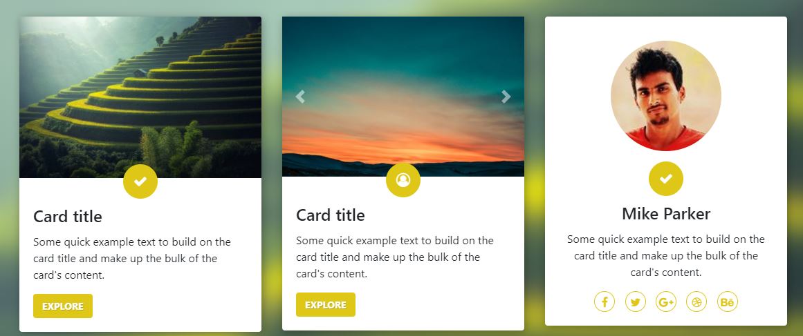 Awesome Bootstrap 4 Cards