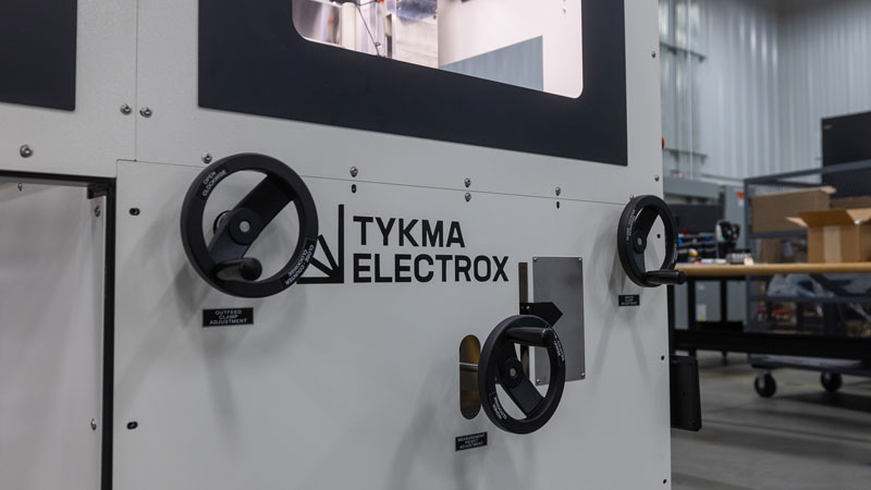 TYKMA bearing measurement system adjustable bumper dials