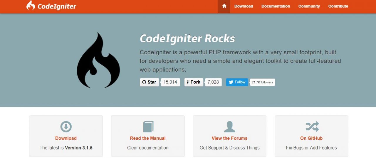 Codelgniter Powerful PHP Frameworks