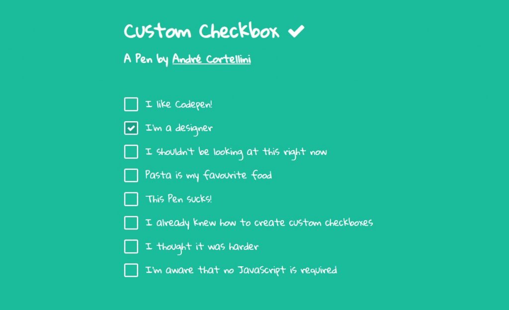 custom check