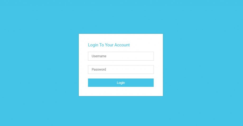 fake jquery login forms