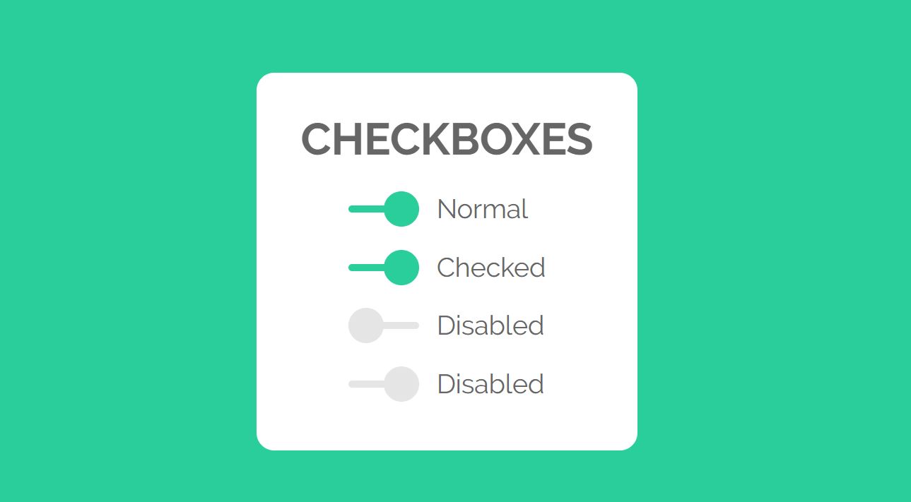 Checkbox CSS Examples