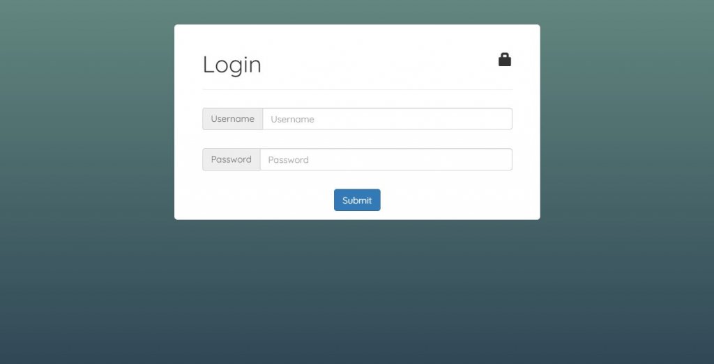 Login Window jQuery and Bootstrap 