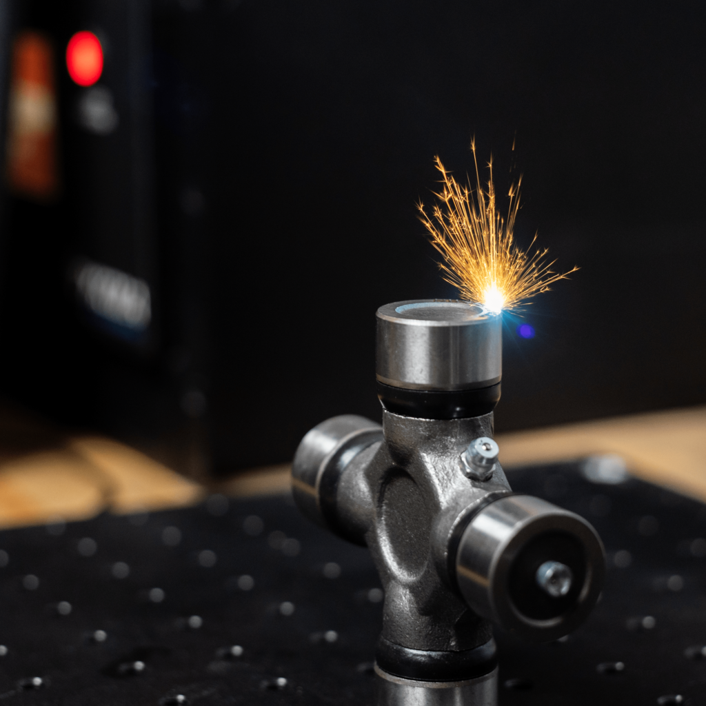 laser marking sparks